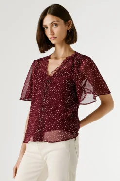 Pepe Jeans Blusa manga corta^Mujer Camisas Y Blusas