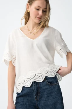 Tiffosi Blusa manga corta^Mujer Camisas Y Blusas