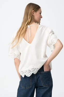 Tiffosi Blusa manga corta^Mujer Camisas Y Blusas