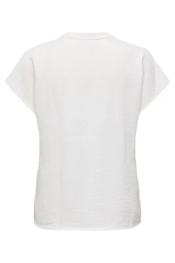 JDY Blusa manga corta lino^Mujer Camisas Y Blusas|Lino