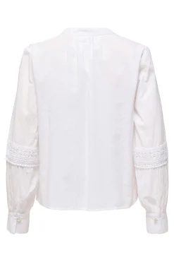 JDY Blusa manga larga bordada^Mujer Camisas Y Blusas