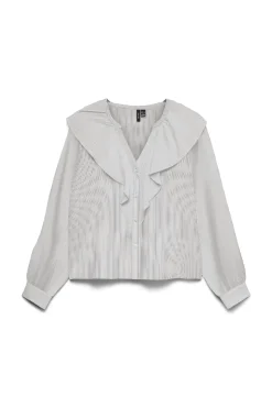Vero Moda Blusa manga larga de mujer con volantes^Mujer Camisas Y Blusas
