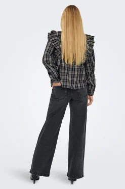 JDY Blusa manga larga volantes^Mujer Camisas Y Blusas