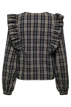 JDY Blusa manga larga volantes^Mujer Camisas Y Blusas