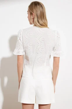 Trendyol Blusa recta de manga larga^Mujer Camisas Y Blusas