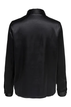 JDY Blusa satinada manga larga^Mujer Camisas Y Blusas