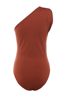 Trendyol Body ajustado asim&eacute;trico^Mujer Camisetas