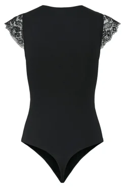 Pieces Body el&aacute;stico con encaje^Mujer Bodys