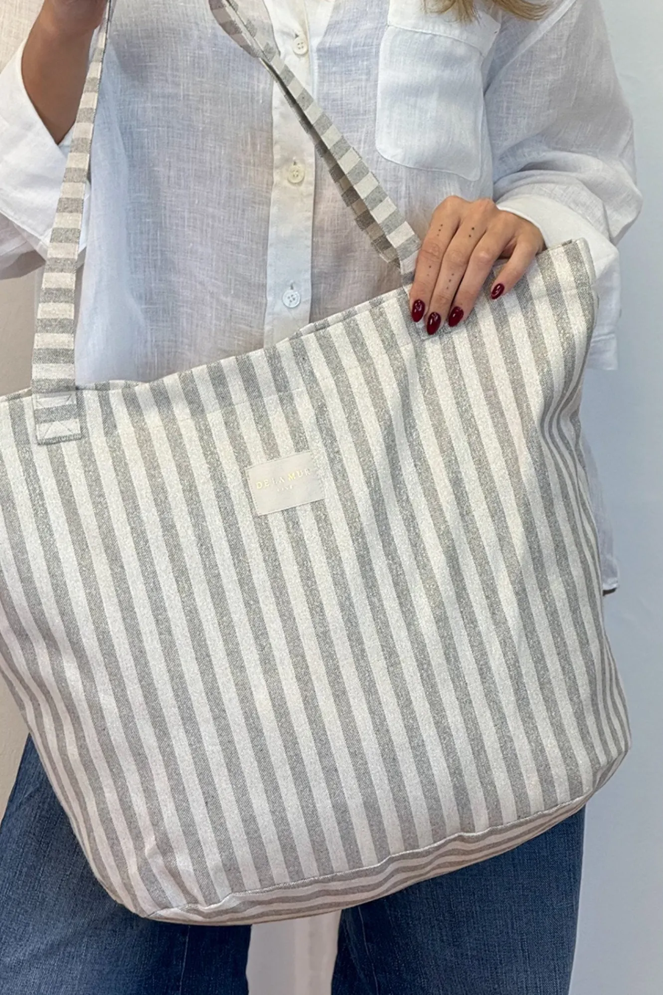 De La Mur Bolsa Grande Cremallera Lu^Mujer Bolsos