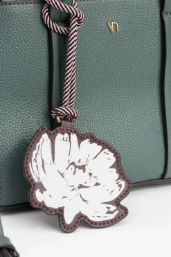 Vilanova Bolso City con Charm de Flor^Mujer Bolsos