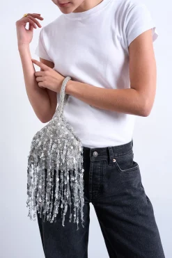 Topshop Bolso de fiesta con abalorios.^Mujer Bolsos