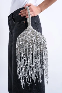 Topshop Bolso de fiesta con abalorios.^Mujer Bolsos