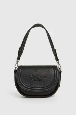 Pepe Jeans Bolso Efecto Piel Con Solapa^Mujer Bolsos