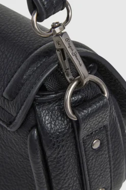 Pepe Jeans Bolso Efecto Piel Con Solapa^Mujer Bolsos