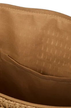 Roxy Bolso rafia playa asas y texto^Mujer Bolsos