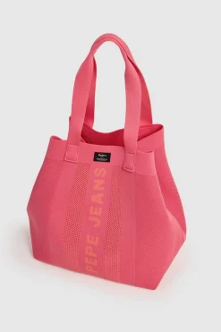 Pepe Jeans Bolso shopper de malla t&eacute;cnica^Mujer Bolsos