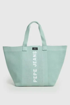 Pepe Jeans Bolso shopper de malla técnica^Mujer Bolsos