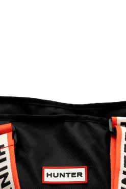 Hunter Bolso tote roberts jacquard logo webbing black^Mujer Bolsos