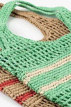 Victoria Bolso tote tejido fibra natural^Mujer Bolsos