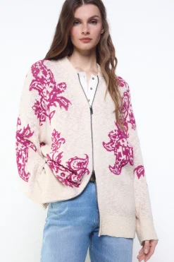 Slowlove Bomber punto jacquard^Mujer Chaquetas