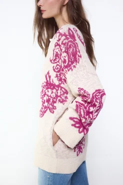 Slowlove Bomber punto jacquard^Mujer Chaquetas