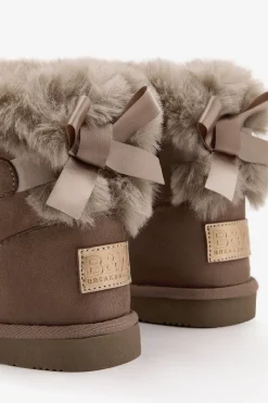 Conguitos Botas Australianas Charol^Niños Zapatos