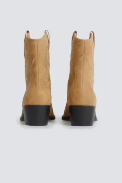 Springfield Botas cowboy efecto ante^Mujer Botas