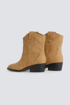 Springfield Botas cowboy efecto ante^Mujer Botas
