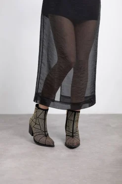 XTI Bot&iacute;n cowboy tachas^Mujer Botas