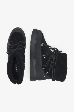 Only Bot&iacute;n de ante y borrego^Mujer Botas