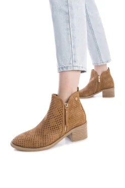 XTI Bot&iacute;n De Tac&oacute;n Antelina Troquelado^Mujer Botas