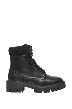 Only Botín detalle borrego^Mujer Botas