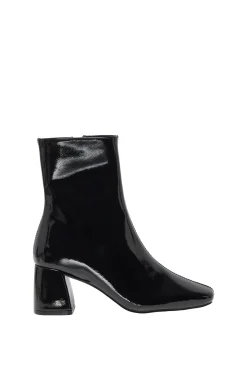 Only Botín tacón de charol^Mujer Botas