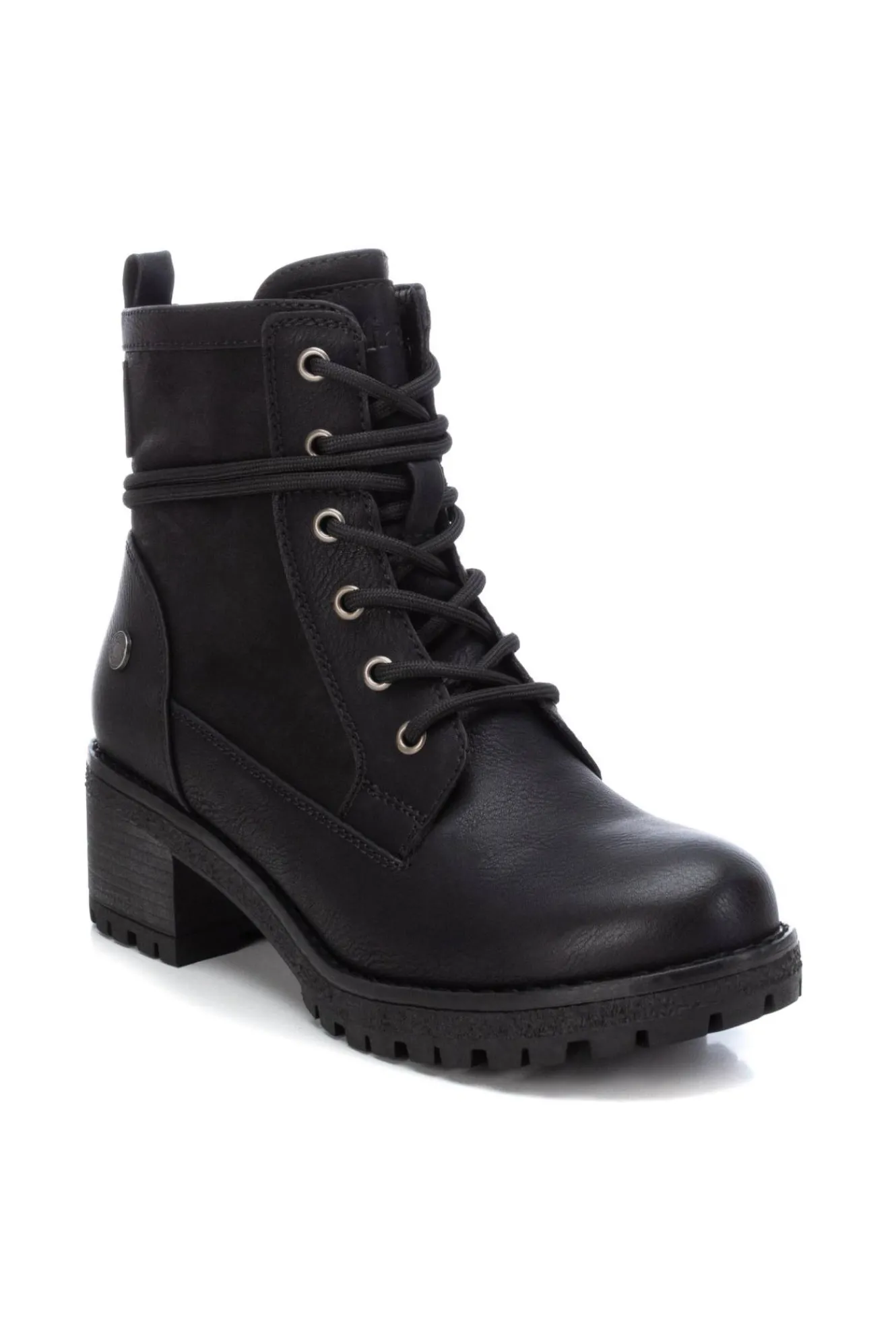 Refresh Botin de tacon con cordones^Mujer Botas