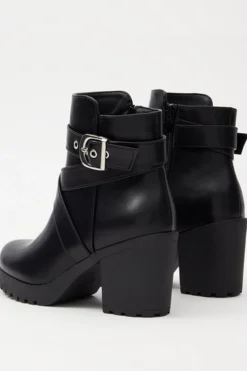 Inside Botin Hebilla Cruzada^Mujer Botas