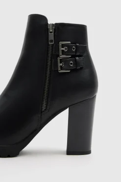 Inside Botines altos con hebillas^Mujer Botas