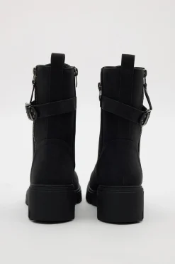 Inside Botines con cordones y cremallera^Mujer Botas