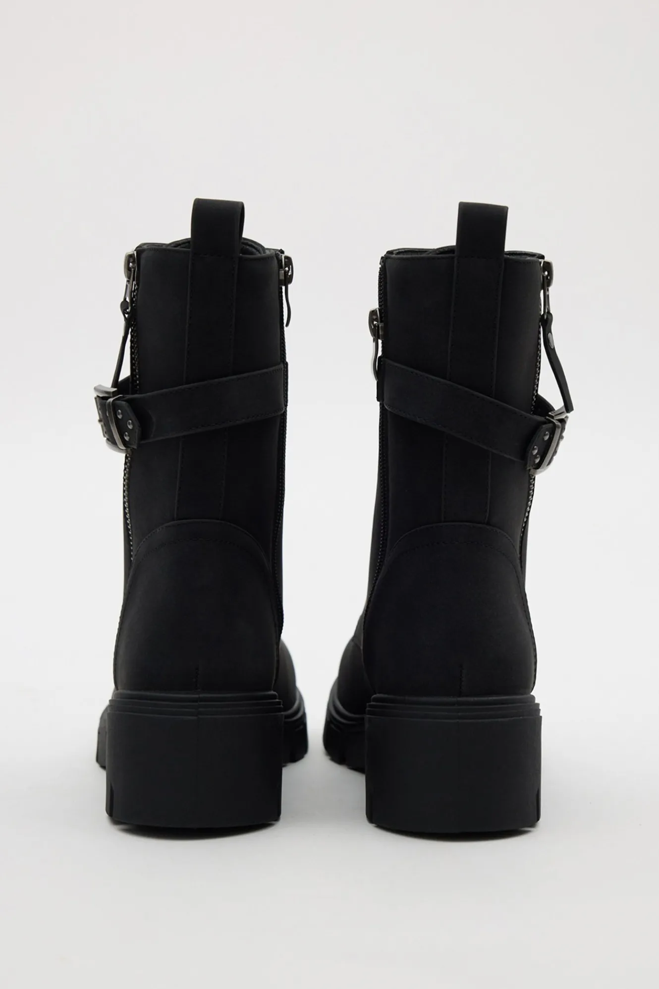 Inside Botines con cordones y cremallera^Mujer Botas