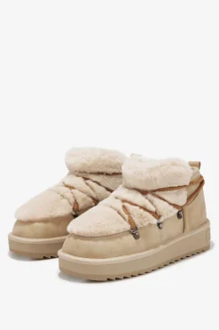 D. Franklin Botines Nordic bajos con forro de pelo interior^Mujer Botas