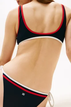 Tommy Hilfiger Braga bikini ajustable lazos laterales^Mujer Baño