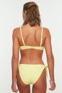 Trendyol Braga de bikini cl&aacute;sica vichy^Mujer Baño