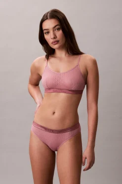 Calvin Klein Braga individual de mujer^Mujer Braguitas