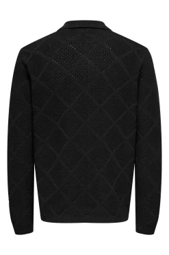 Only & Sons C&aacute;rdigan cierre de botones^Hombre Jerséis Y Cárdigans