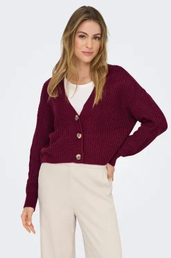 Only C&aacute;rdigan cierre de botones^Mujer Jerséis Y Cárdigans