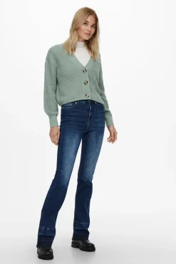 Only C&aacute;rdigan cierre de botones^Mujer Basic Bar