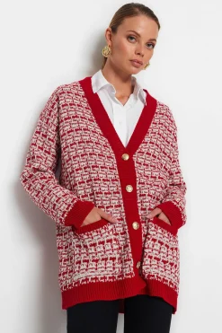 Trendyol Cárdigan con purpurina^Mujer Jerséis Y Cárdigans