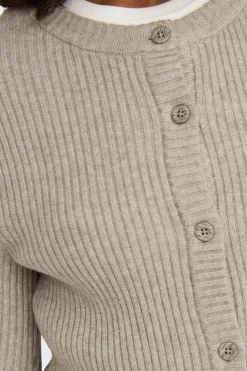 Only C&aacute;rdigan de canal&eacute;^Mujer Jerséis Y Cárdigans|Basic Bar