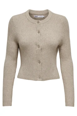 Only C&aacute;rdigan de canal&eacute;^Mujer Jerséis Y Cárdigans|Basic Bar