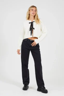 Brave Soul C&aacute;rdigan de punto con lazos^Mujer Jerséis Y Cárdigans