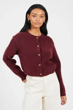 Brave Soul C&aacute;rdigan de punto con botones^Mujer Jerséis Y Cárdigans